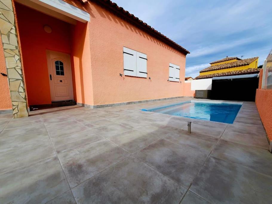 Villa H2O - Jacuzzi & Piscine Chauffee Ле-Баркарес Екстер'єр фото