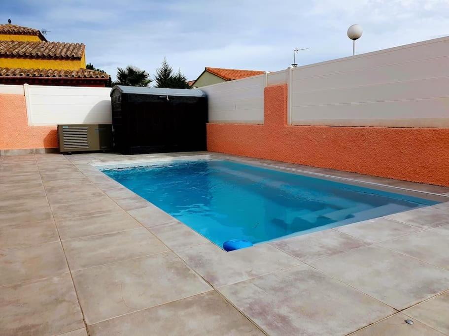 Villa H2O - Jacuzzi & Piscine Chauffee Ле-Баркарес Екстер'єр фото